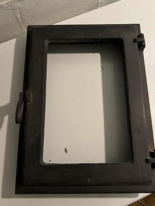 Gietijzeren kacheldeur voor finoven/rocketstove/tegelkachel, Huis en Inrichting, Kachels, Inbouw, Ophalen