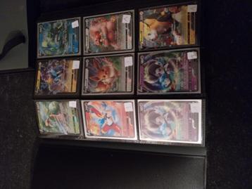 lot van verschillende Pokemon kaarten boek 10 beschikbaar voor biedingen