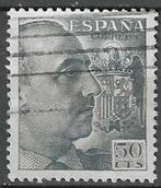 Spanje 1949-1950 - Yvert 791 - Franco - 50 c. (ST), Timbres & Monnaies, Timbres | Europe | Espagne, Affranchi, Envoi