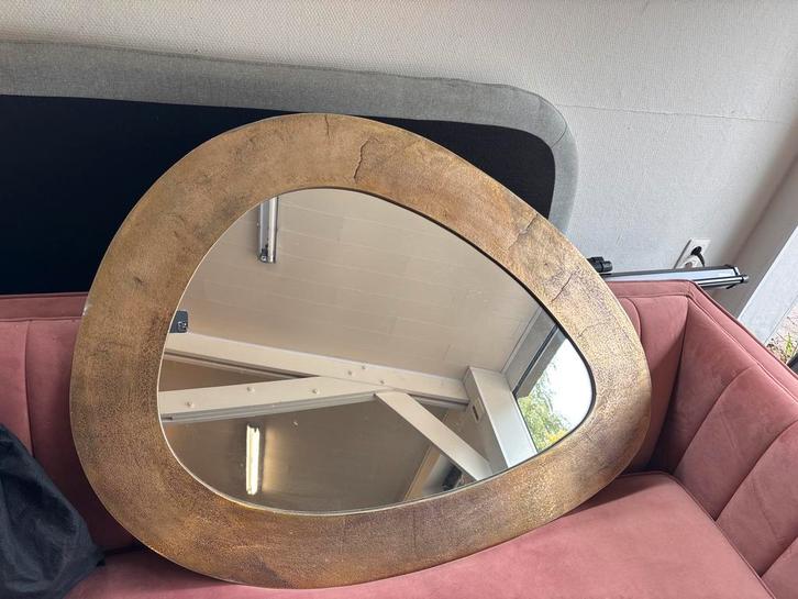 Decoratieve designspiegel, Huis en Inrichting, Woonaccessoires | Spiegels, Zo goed als nieuw, Ophalen