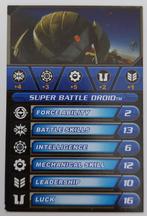 Star Wars The Clone Wars Galactic Battle Game cards BLAUW, Verzamelen, Ophalen of Verzenden, Nieuw, Spel