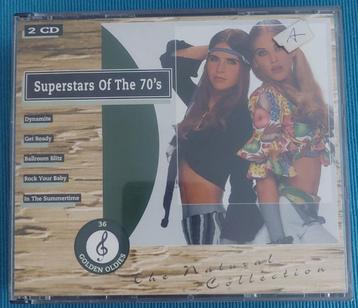 Superstars of the 70's - box 2 CD beschikbaar voor biedingen