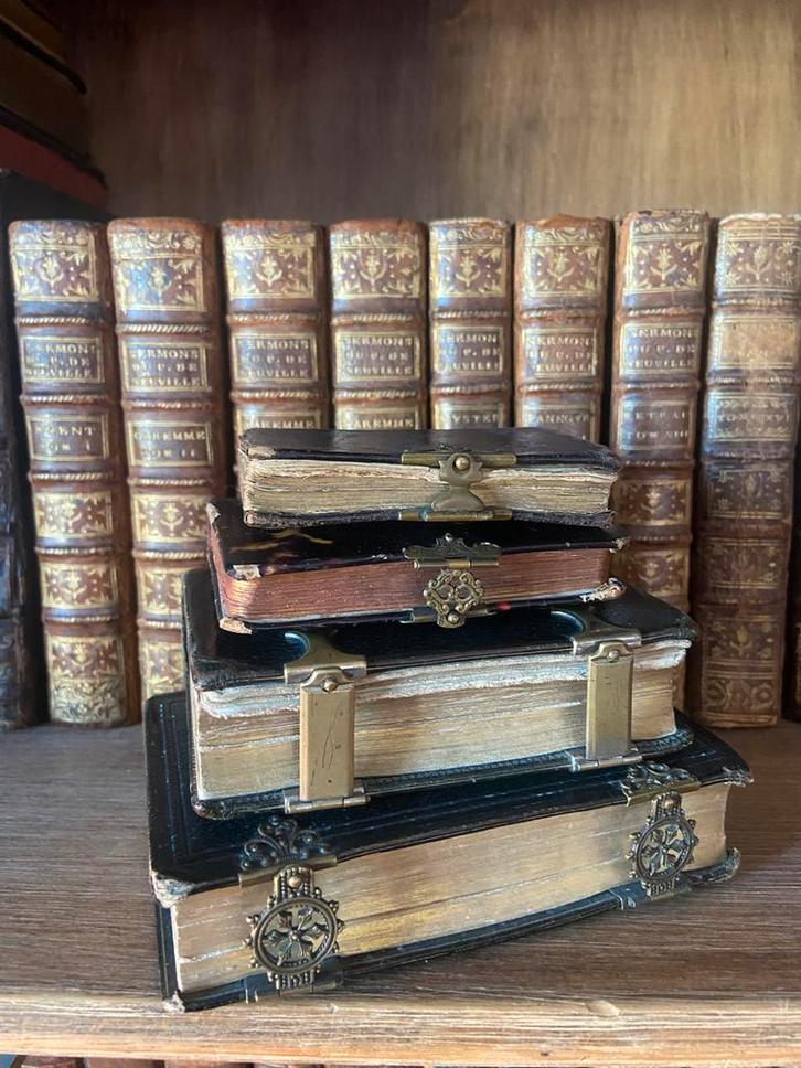 Antieke religieuze boekjes, Antiek en Kunst, Antiek | Boeken en Manuscripten, Ophalen of Verzenden