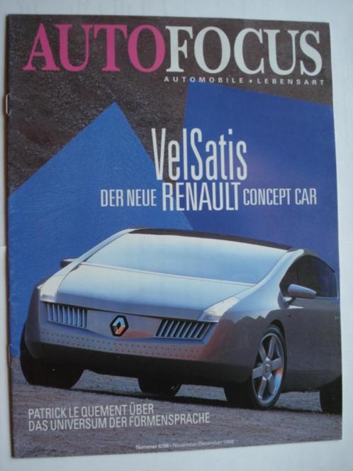 Renault Vel Satis Concept Car 1998 Brochure Catalogue Prospe, Boeken, Auto's | Folders en Tijdschriften, Gelezen, Renault, Verzenden
