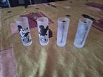 4 mickey mouse shotglaasjes, Ophalen of Verzenden, Zo goed als nieuw, Borrel- of Shotglas