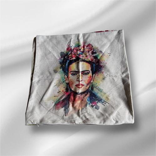 Lot de 3 housses coussins, Frida Kahlo & arbres, Maison & Meubles, Accessoires pour la Maison | Coussins, Comme neuf, Autres couleurs