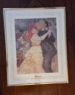Reproduction de renoir (1841-1919) dance at the bougival, Antiek en Kunst, Kunst | Schilderijen | Klassiek, Ophalen