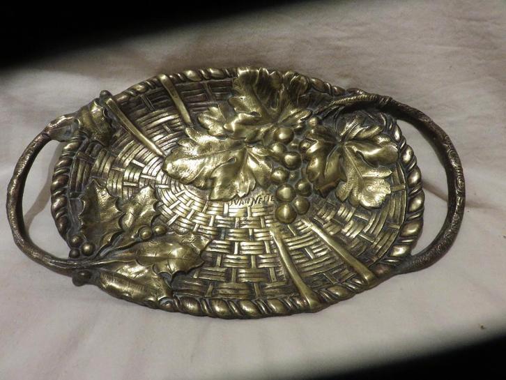 Lege bronzen buidel, Antiek en Kunst, Antiek | Brons en Koper, Brons, Ophalen of Verzenden