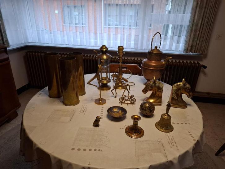 diverse koperen sierstukken, Huis en Inrichting, Woonaccessoires | Overige, Zo goed als nieuw, Ophalen