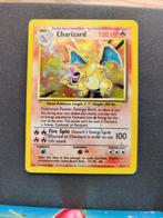 Charizard (Base set) #4/102, Hobby en Vrije tijd, Ophalen, Gebruikt, Losse kaart