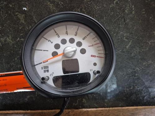 Toerenteller van een Mini Cooper, Auto-onderdelen, Dashboard en Schakelaars, Mini, Gebruikt, 3 maanden garantie