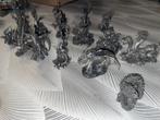 15 figurines de dragon en plomb « Myth and Magic », Ophalen, Zo goed als nieuw