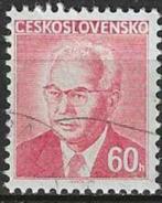 Tsjechoslowakije 1975 - Yvert 2135 - President Husak (ST), Timbres & Monnaies, Timbres | Europe | Autre, Affranchi, Envoi, Autres pays
