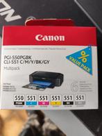 Cartouches d’encre Canon – Multipack Original 550 551, Enlèvement ou Envoi, Comme neuf, Canon