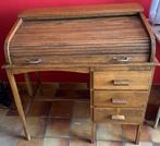 Houten bureau met schuifluik, Antiek en Kunst, Ophalen