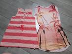 2 zomerjurkjes (104), Enfants & Bébés, Vêtements enfant | Taille 104, Robe ou Jupe, Enlèvement ou Envoi, Comme neuf, Noppies