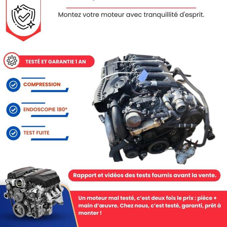 BMW 5-serie 525d E60 2.5 177cv 256d2-motor, Auto-onderdelen, Motor en Toebehoren, BMW, Nieuw, Ophalen of Verzenden