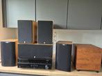 Volledige 5.1-versterker met luidsprekerkasten en kabels, Audio, Tv en Foto, Ophalen, Yamaha, Zo goed als nieuw, 60 tot 120 watt