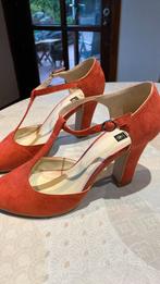 Lederen en nubuck schoenen roest in perfecte staat mt 41, Ophalen, Zo goed als nieuw