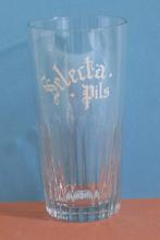 VERRE À BIÈRE SELECTA PILS (872), Collections, Verres & Petits Verres, Comme neuf, Enlèvement, Verre à bière