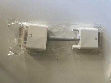 Nouveau câble adaptateur Apple DVI-D mâle vers DVI-D femelle disponible aux enchères