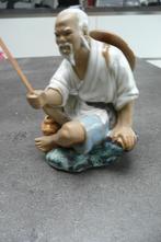 Beeldje chinese visser (D82), Huis en Inrichting, Ophalen of Verzenden, Zo goed als nieuw