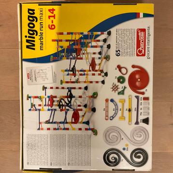 Uitdagende Migoga knikkerbaan met 213 onderdelen beschikbaar voor biedingen