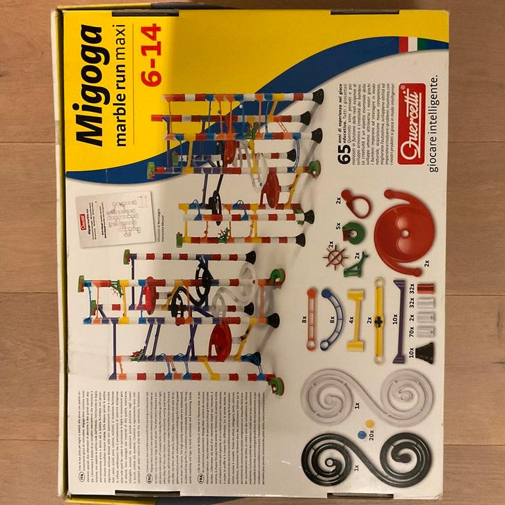 Piste de marbre exigeante de Migoga avec 213 parties, Enfants & Bébés, Jouets | Éducatifs & Créatifs, Comme neuf, Construction