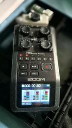 Zoom H6-recorderrecorder, 6 nummers, Audio, Tv en Foto, Professionele apparaten, Gebruikt, Ophalen of Verzenden