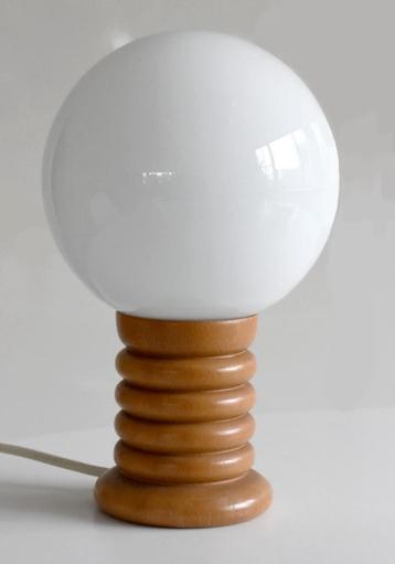 Vintage bol lamp beschikbaar voor biedingen