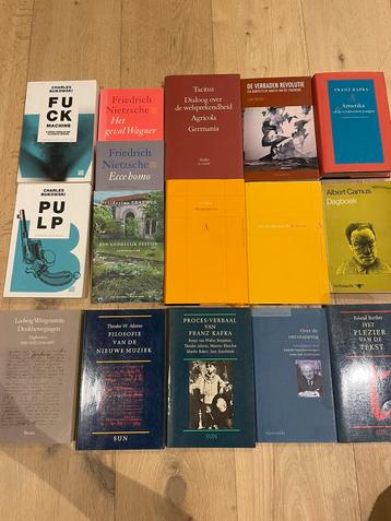 Lot Filosofie/literatuur boeken beschikbaar voor biedingen