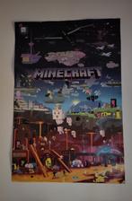 Poster Minecraft, Neuf, Enlèvement ou Envoi, Rectangulaire vertical, A1 jusqu'à A3