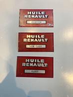 Reclamebord Renault Huiles Aviation, Ophalen of Verzenden, Reclamebord