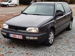 Vw Golf 3 oldtimer 1.9 diesel, Auto's, Voorwielaandrijving, Stof, Zwart, Volkswagen