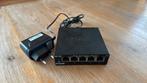 D-link DES105 5 poort switch, Computers en Software, Netwerk switches, Ophalen, Zo goed als nieuw