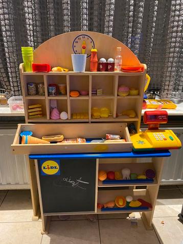 Speelgoedwinkeltje winkel LIDL te koop, Enlèvement, Comme neuf