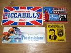 Vintage Stickers US Kennedy de Bloes Brodders, Verzamelen, Ophalen of Verzenden, Nieuw, Overige typen