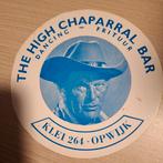 F: sticker Bar dancing The High Chaparral Bar in Opwijk, Verzamelen, Ophalen of Verzenden, Zo goed als nieuw, Film, Tv of Omroep