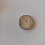 Zilver 5 Deutsche mark 1971, Ophalen of Verzenden, Zilver