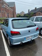 Peugeot 306, Autos, Peugeot, Boîte manuelle, Cuir, 5 portes, Bleu