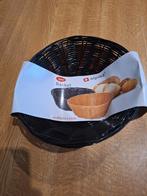 Deux paniers osier noir et brun neufs Alpina, Enlèvement ou Envoi, Neuf, Osier