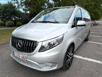 Mercedes Vito 116 CDI Extra Long Automatique 6 Places, Autos, Achat, 4 portes, Capteur de lumière, Noir