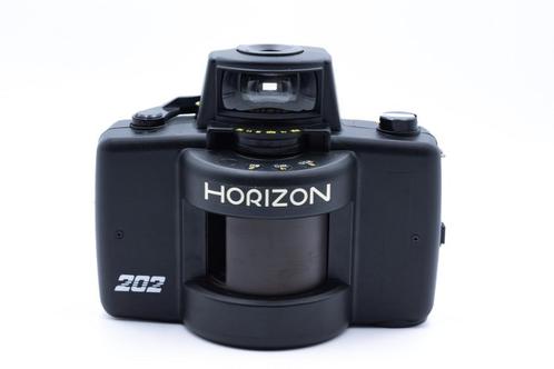 Zenit Horizon 202 - Panoramic 35 mm + doos en accessoires, Audio, Tv en Foto, Fotocamera's Analoog, Zo goed als nieuw, Ophalen of Verzenden