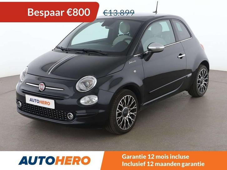 Fiat 500 1.0 Mild-Hybrid Dolcevita (bj 2022), Auto's, Fiat, Te koop, ABS, Airbags, Airconditioning, Bluetooth, Boordcomputer, Centrale vergrendeling