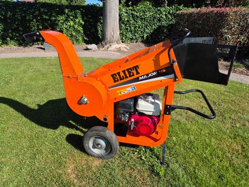 Eliet Major 4S hakselaar/versnipperaar 9PK Honda 2019, Tuin en Terras, Hakselaars, Zo goed als nieuw, Benzine, Ophalen