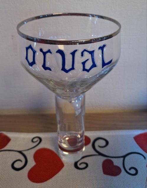 Handiverre trappiste Orval GOTHIQUE, Verzamelen, Glas en Drinkglazen, Zo goed als nieuw, Ophalen of Verzenden