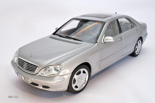 1/18 Mercedes S600L zilver - Norev, Hobby en Vrije tijd, Modelauto's | 1:18, Zo goed als nieuw, Auto, Norev, Ophalen of Verzenden