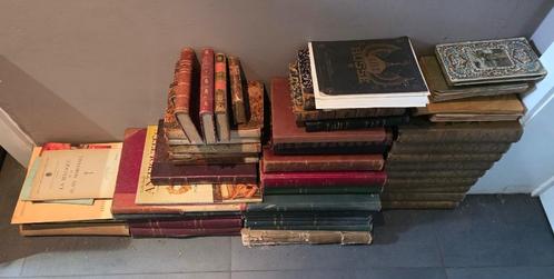 Antieke boeken+lot van 60 boeken+Paul Féval+Gautier+Art, enz, Antiek en Kunst, Antiek | Boeken en Manuscripten, Ophalen