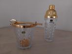 Kristallen ijsemmer + shaker Val Saint Lambert, Antiek en Kunst, Ophalen