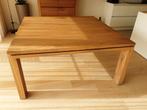 Vierkante tafel massief eik, Big Young Yrasmus, Huis en Inrichting, Ophalen, 150 tot 200 cm, Zo goed als nieuw, Vijf personen of meer